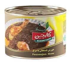 لیست انواع غذا آماده کنسرو خورشت فسنجان 485 گرمی + قیمت فروش عمده و اقتصادی